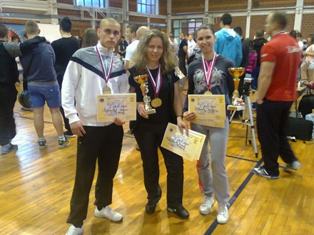 Osvajači medalja na takmičenju u Vranju 